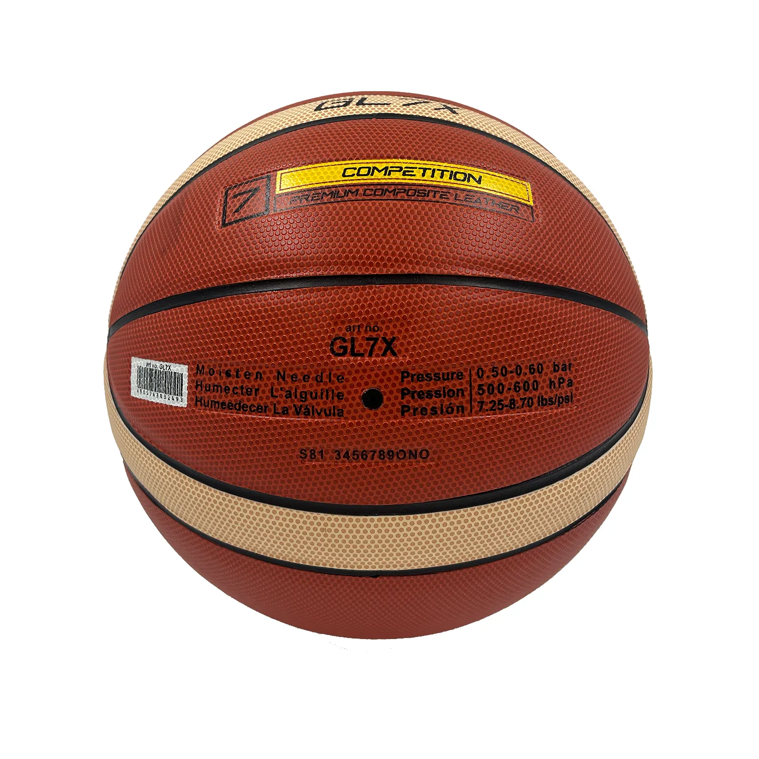 توپ بسکتبال چرمی مولتن سایز 5 ، 6 و 7