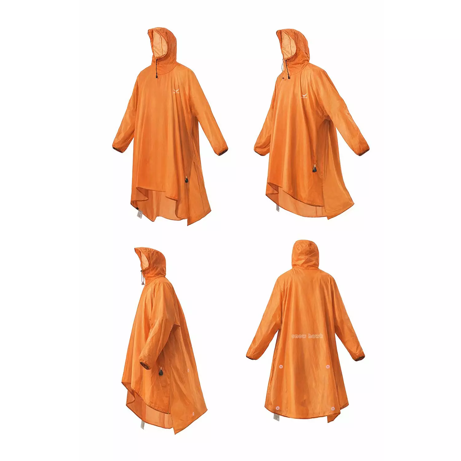 پانچو سه کاره اسنوهاک نارنجی