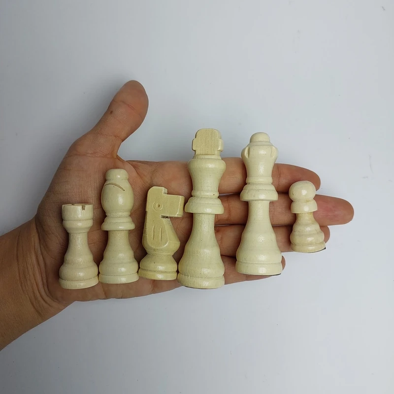 مهره شطرنج مدل چوبی کد CH1