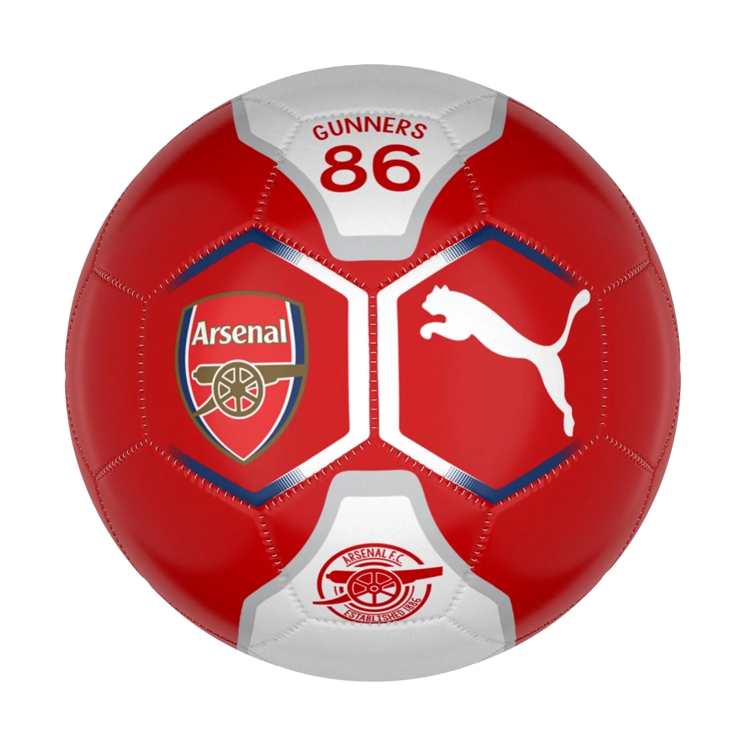 توپ فوتبال دوخت ماشینی سایز 2 آرسنال – New club2 