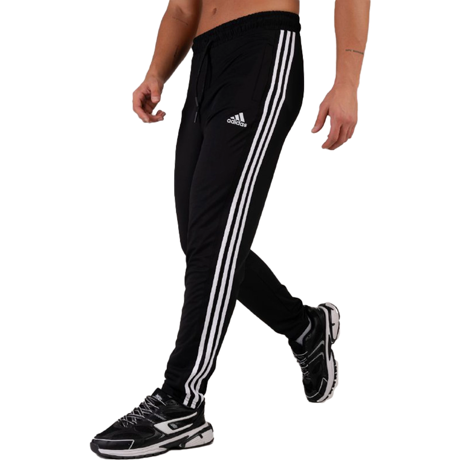 شلوار سه خط راسته آدیداس پارچه غواصی