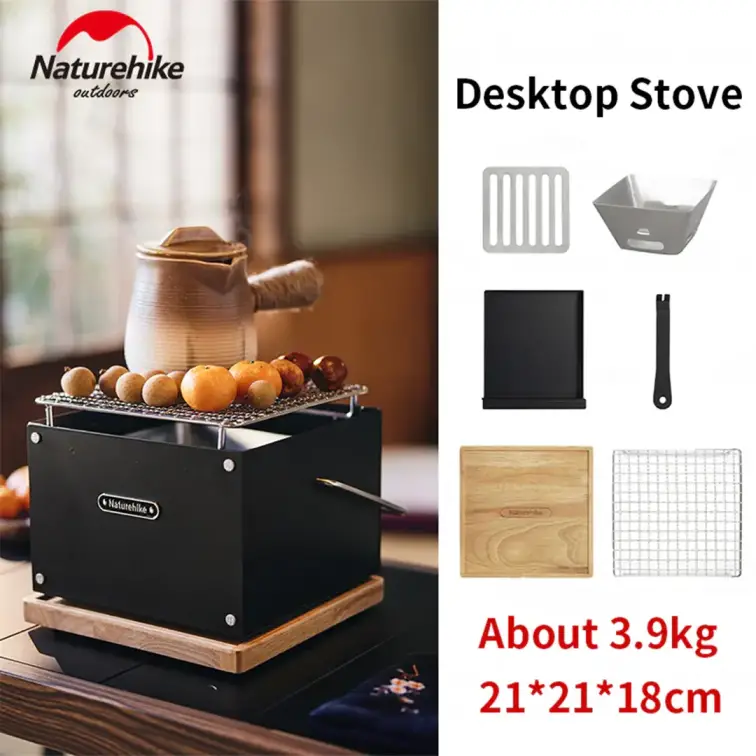 بخاری زغالی کمپینگ نیچرهایک مدل CNK2300CF010 اورجینال