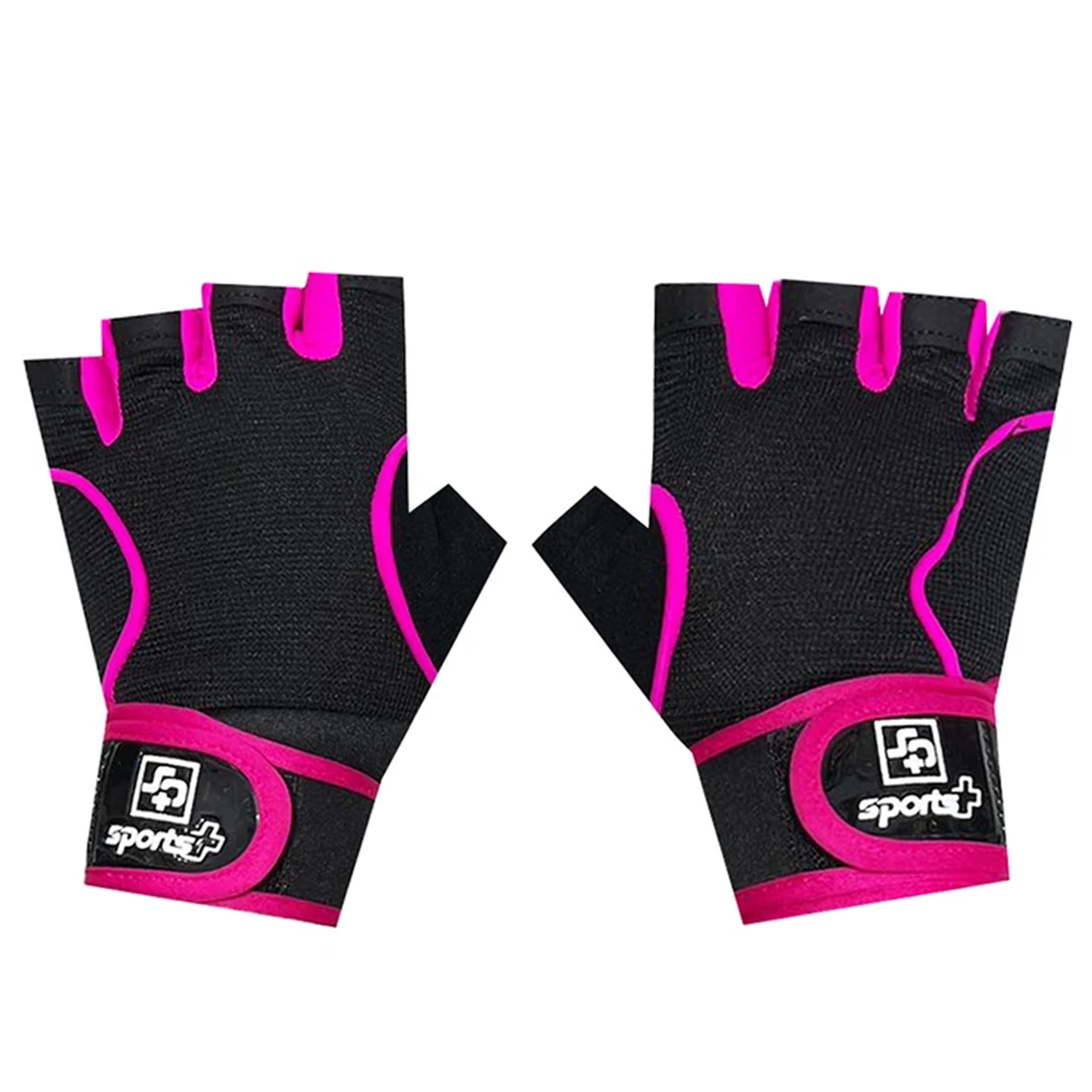 دستکش بدنسازی زنانه مدل مچ بنددار کف چرمی کد NK-235