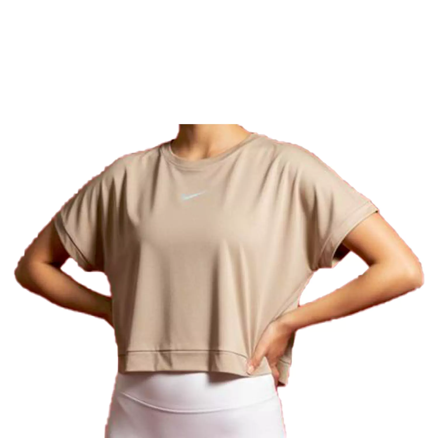کراپ زنانه پایین تیکه خور برند نایک