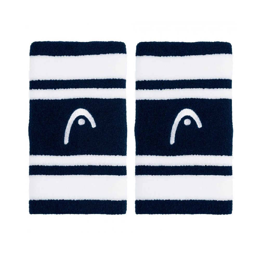 مچ بند تنیس هد سری 5 اینچ مدل 2 عددی رنگ سرمه ای-سفید