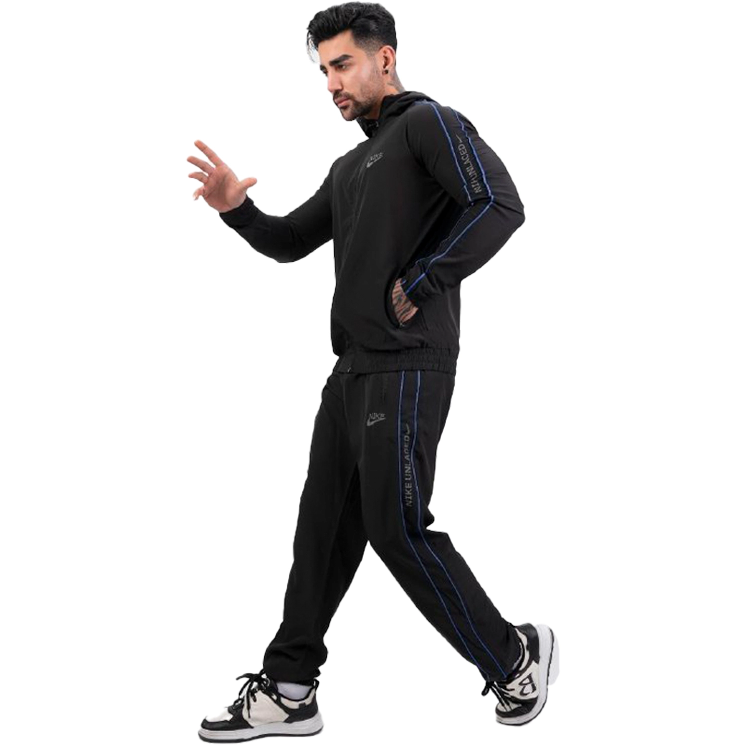 ست سویشرت شلوار کلاهدار  نایک پارچه آیر