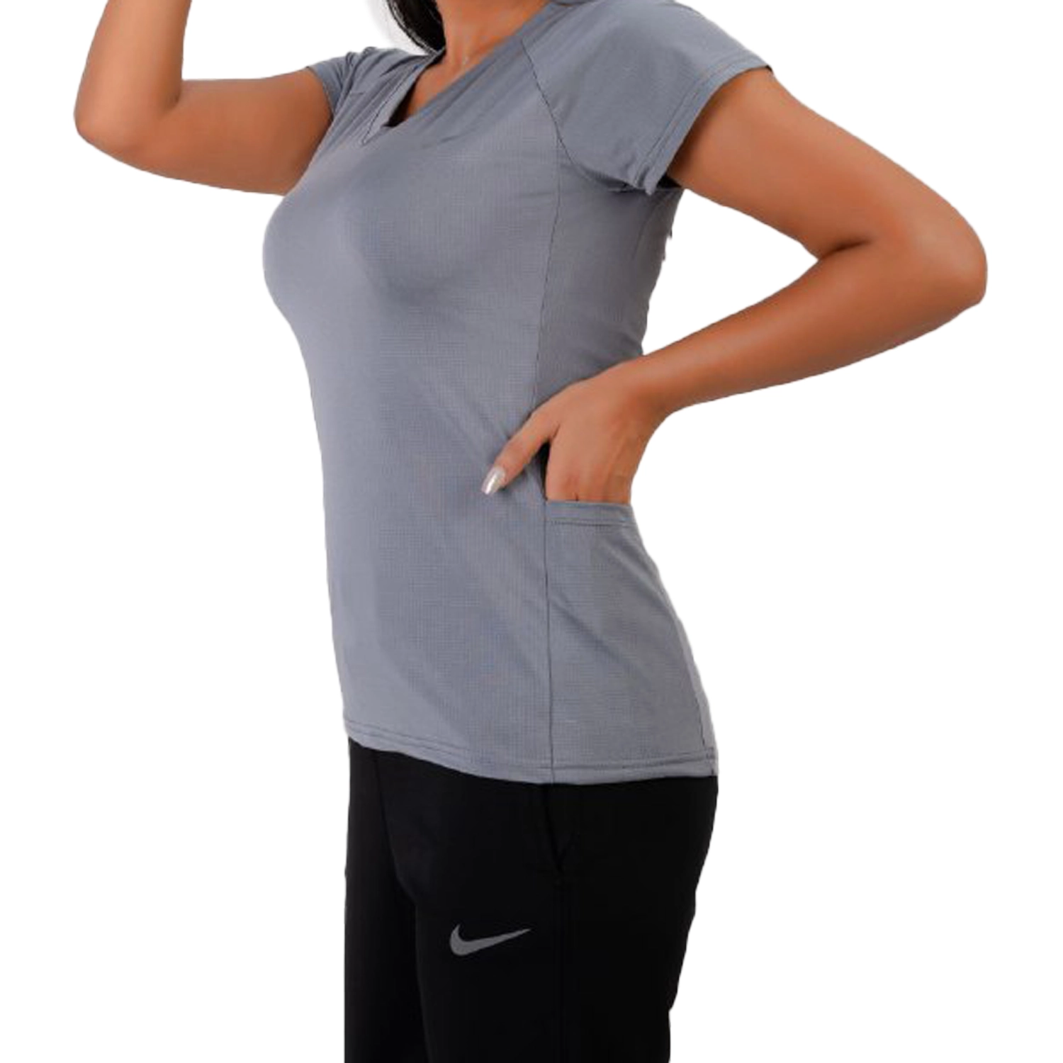 تیشرت یقه هفت پارچه لاکرا 