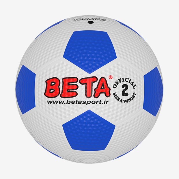 توپ فوتبال لاستیکی بتا سایز 2 – PSRG2