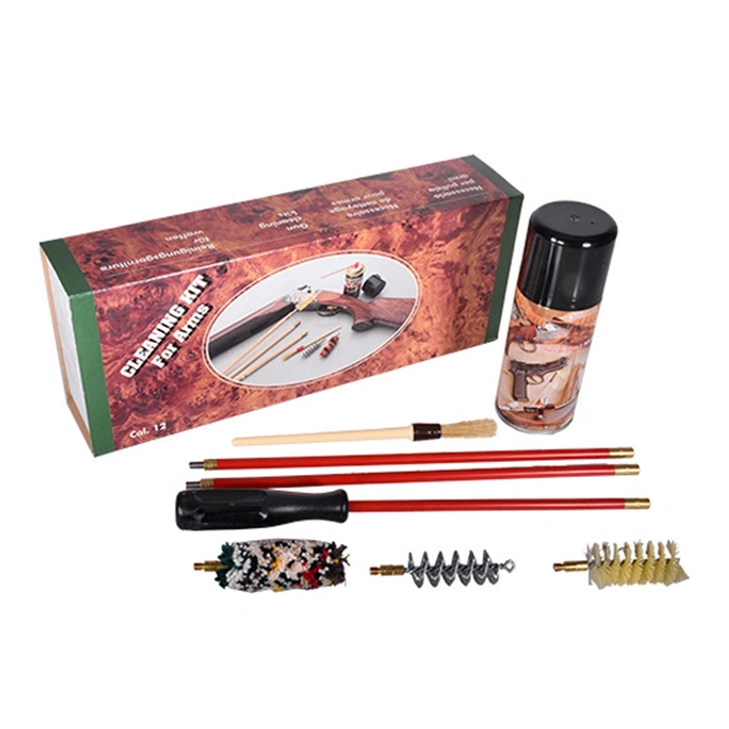 تنظیف تفنگ استیل کرین کالیبر 12 با روغن تفنگ