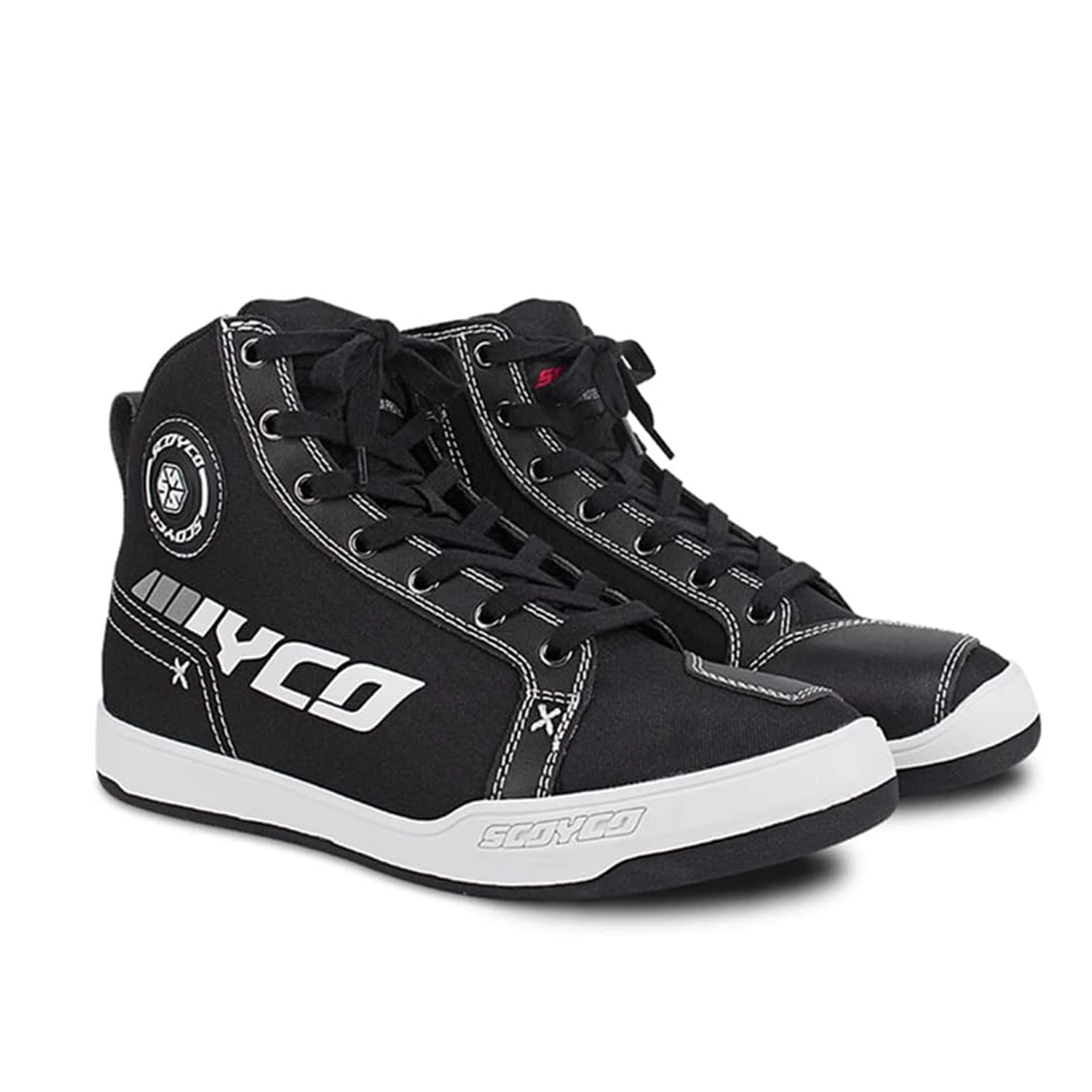 نیم بوت موتورسواری SCOYCO مدل MTP68 BLACK