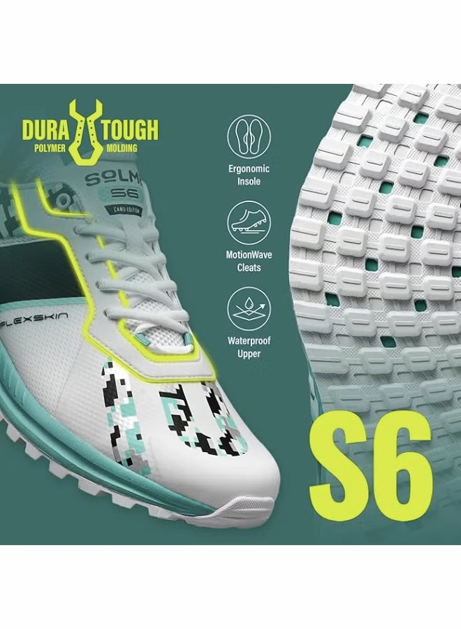 کفش کریکت مردانه S6 کمو برند solm8