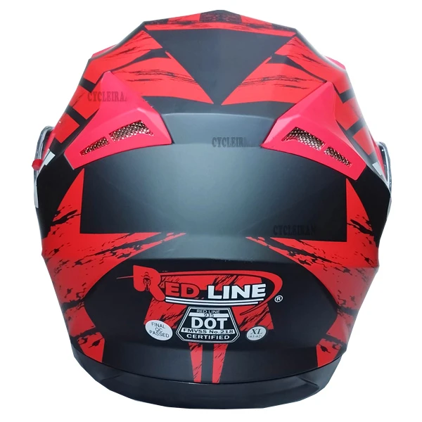 کلاه کاسکت ردلاین مدل فک متحرک عینکدار کد NSN_935