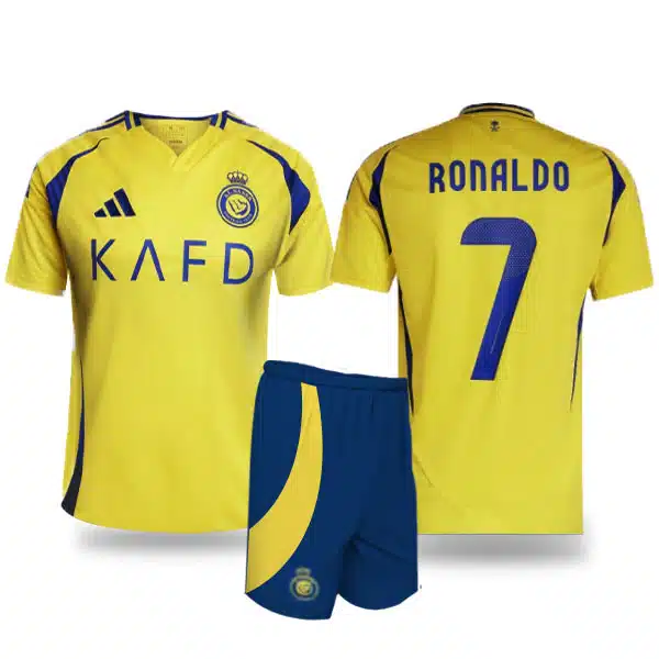 لباس فوتبال اول النصر 2025 سایزM الی3XL