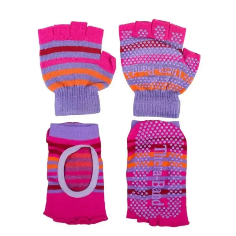 ست جوراب و دستکش پیلاتس و یوگا