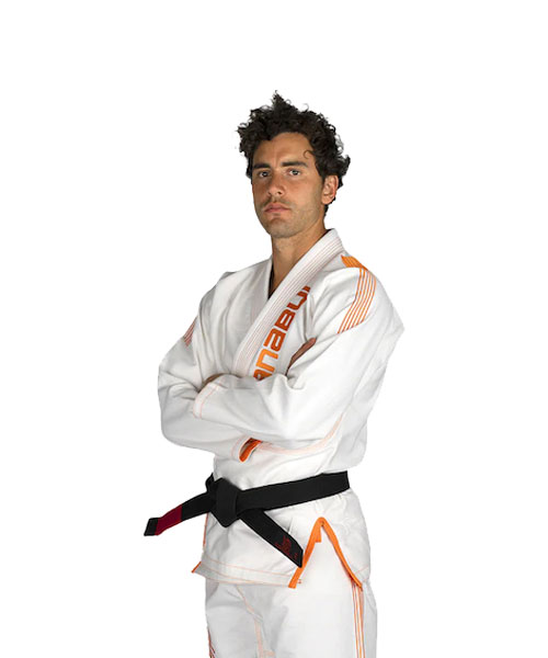 لباس جوجیتسو سفید sanabul مدل Highlights Pro