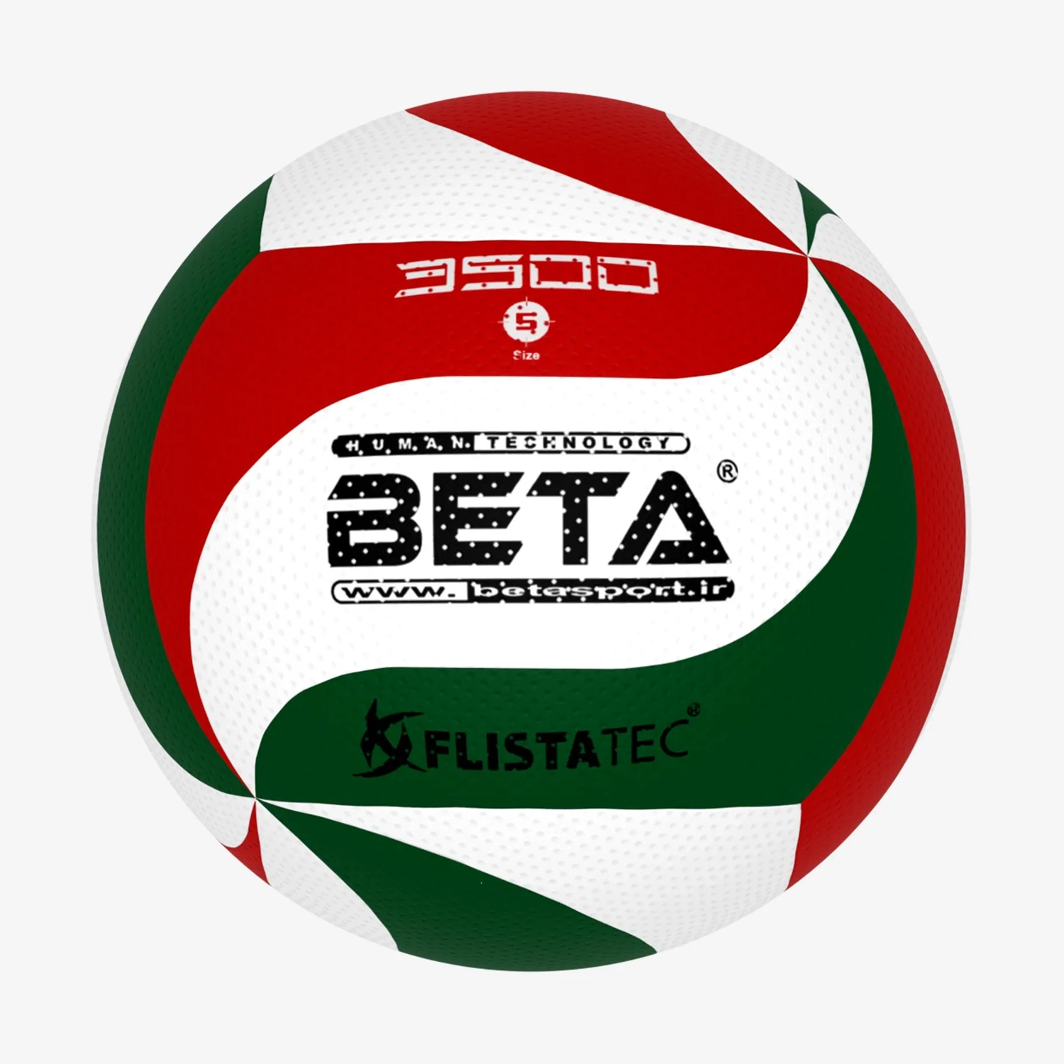 توپ والیبال چرمی سایز 5 بتا طرح PVL3500