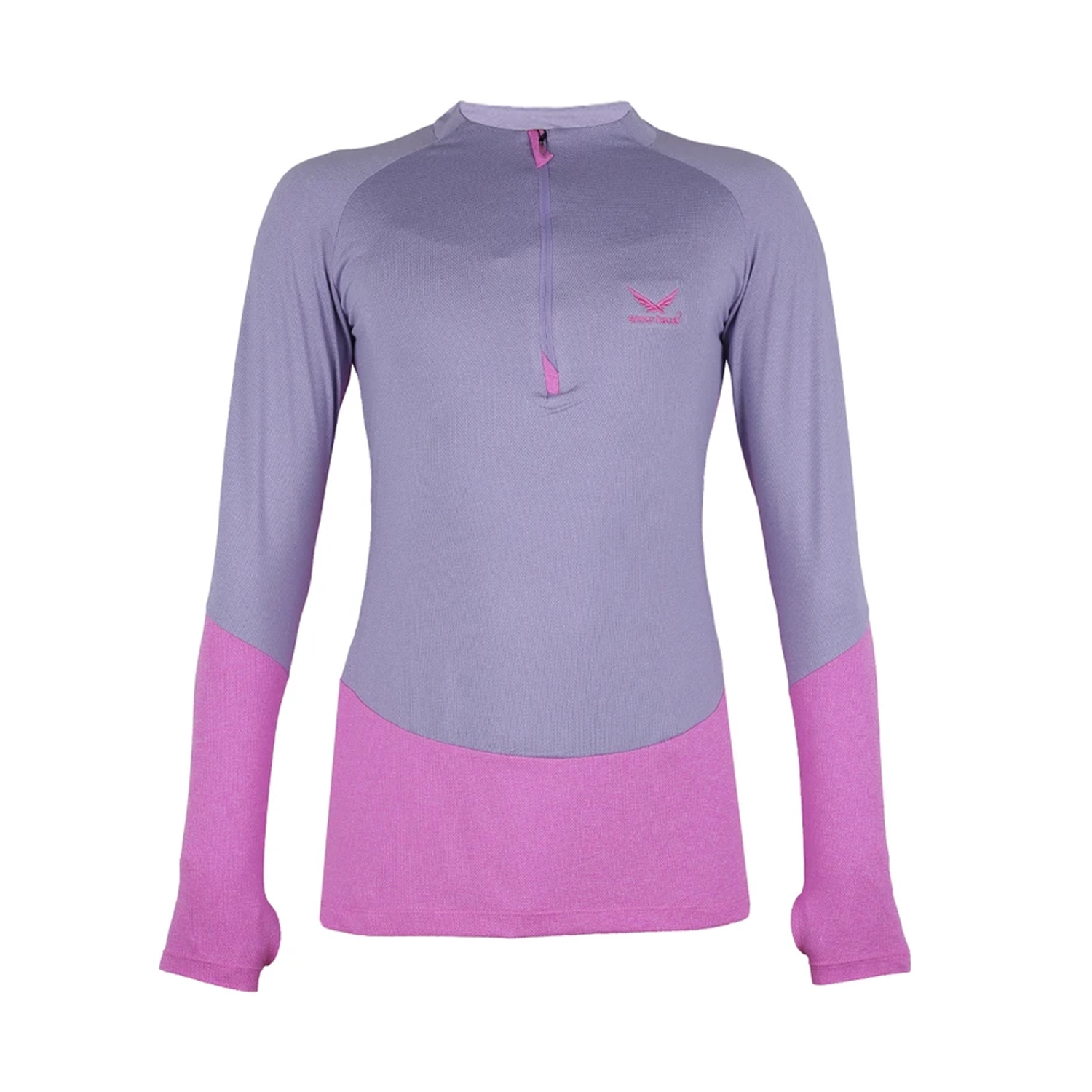 تی شرت آستین بلند ورزشی زنانه اسنو هاوک مدل 8501