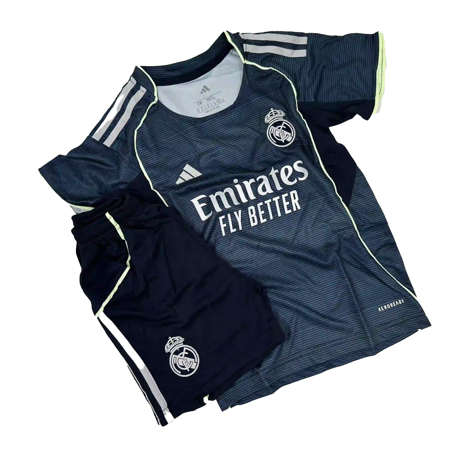 کیت دوم رئال مادرید ست تیشرت و شورت 2026 هواداری