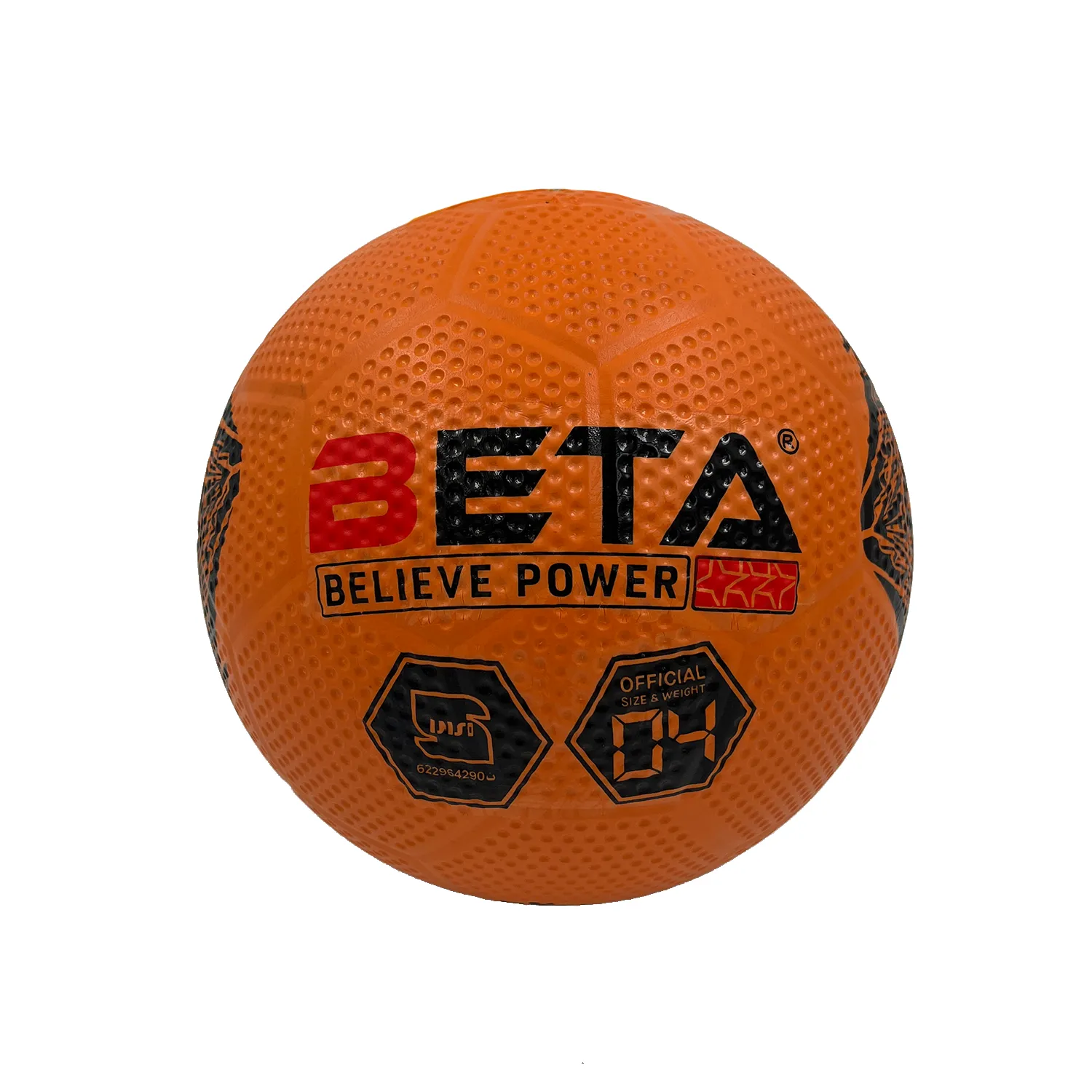 توپ فوتبال بتا لاستیکی سایز 4