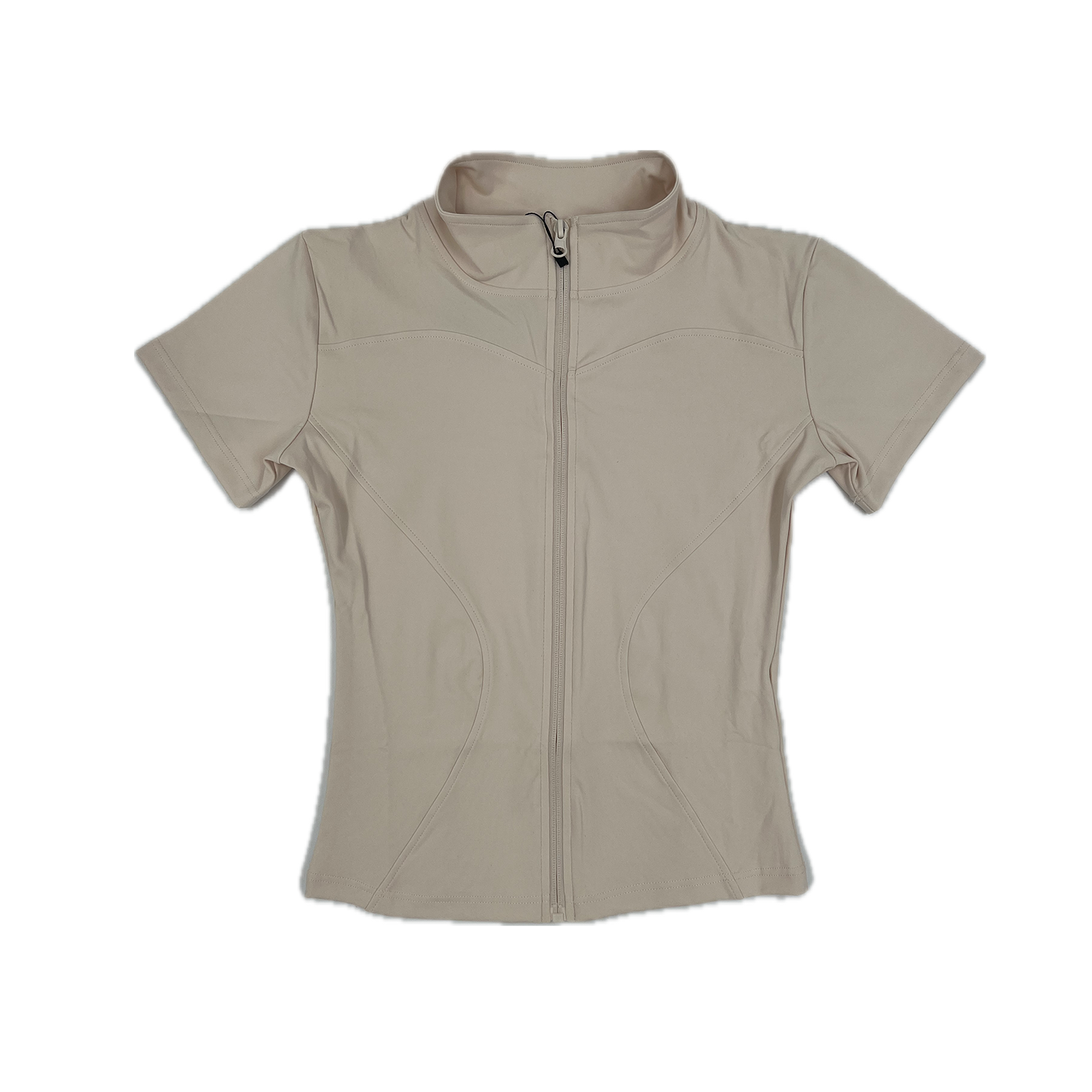 سویشرت آستین کوتاه زیپی زنانه کد BT-101
