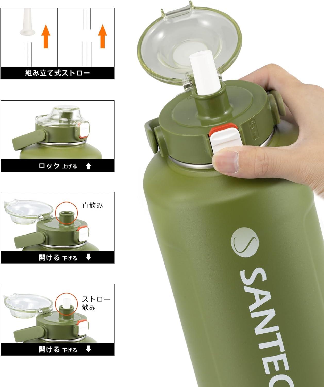 فلاسک فلاسک دوجداره سانتکو مدل erie sport