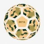 توپ فوتبال لاستیکی بتا سایز 4 طرح ارتشی