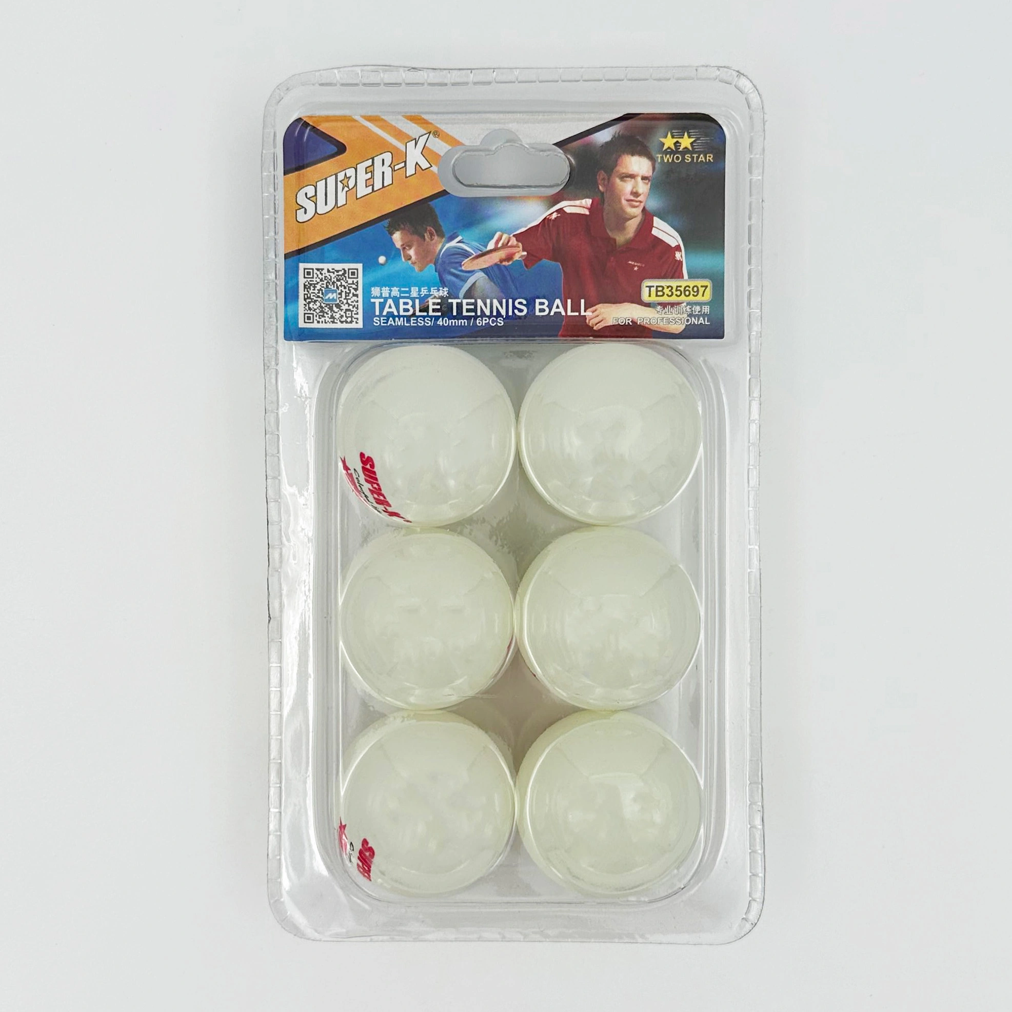 توپ پینگ پنگ بسته 6 عددی